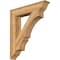 Ekena Millwork Balboa Traditional Rough Sawn Bracket, Western Red Cedar, 6"W x 34"D x 38"H BKT06X34X38BOA01RWR - alternate 1